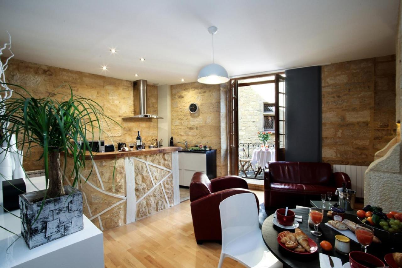 In Sarlat Luxury Rentals, Medieval Center - Maison Fenelon Экстерьер фото